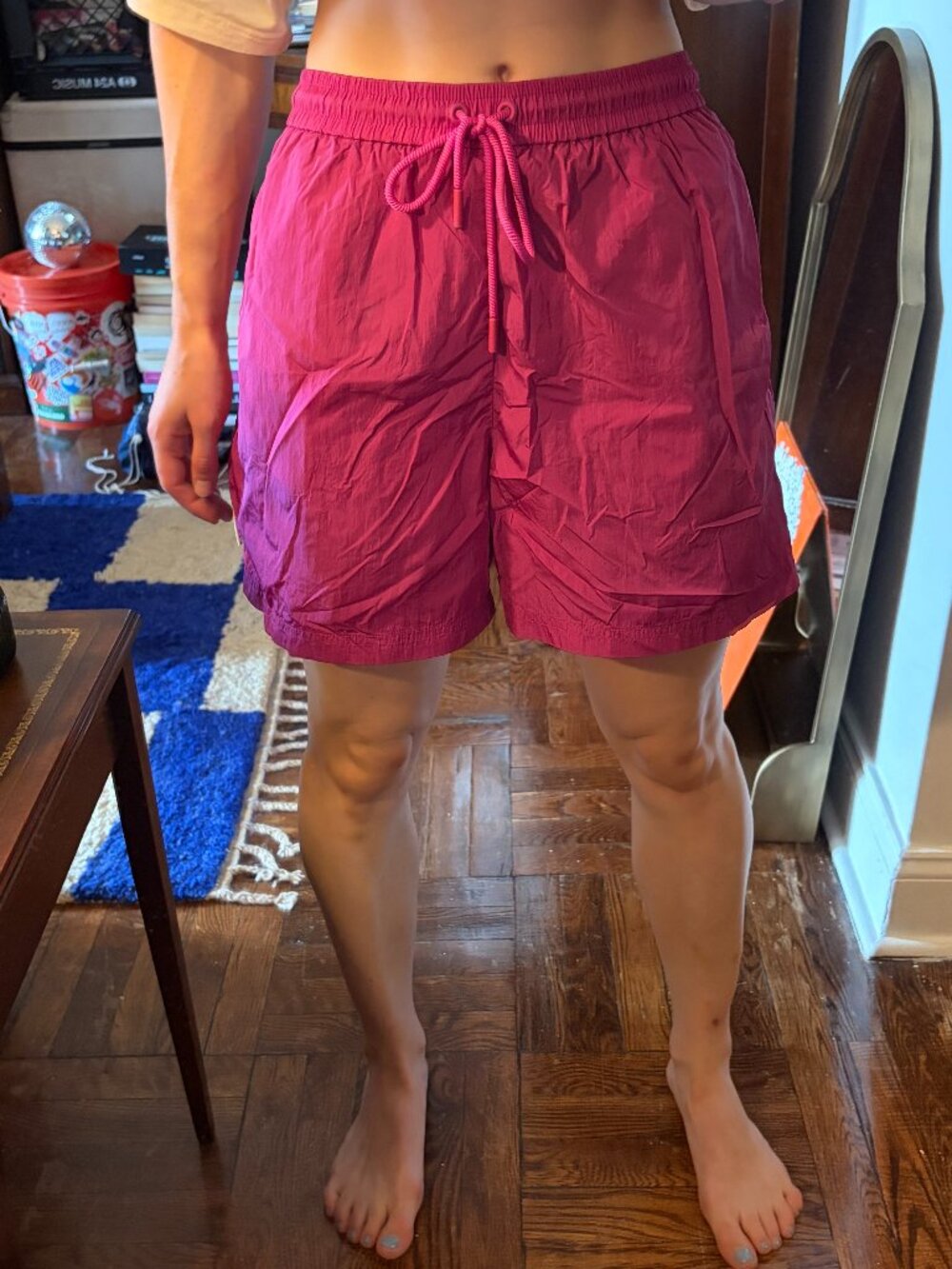 AJE Athletica Fuchsia Workout Shorts